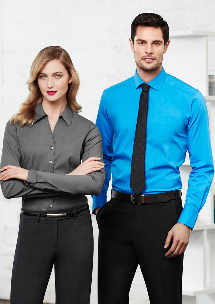 Shirt - BizCollection S770ML Mens Monaco Long Sleeve Shirt