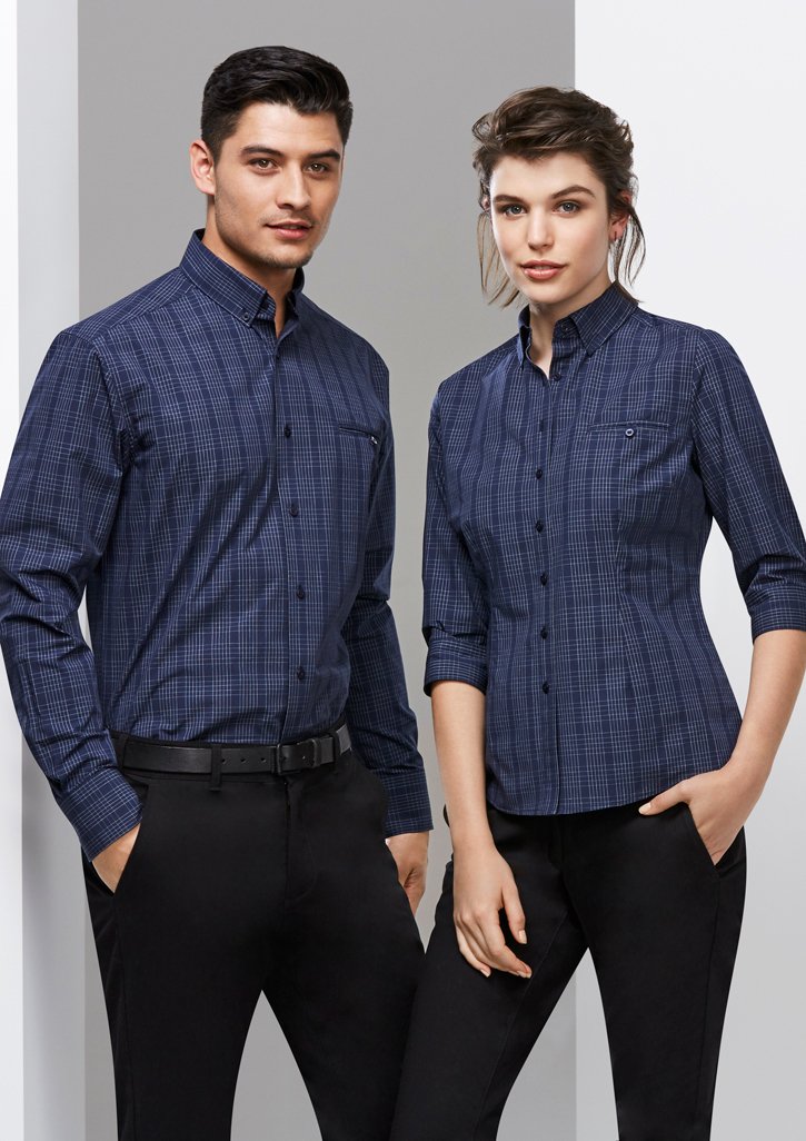 Shirt - BizCollection S820LT Ladies Harper 3/4 Sleeve Shirt