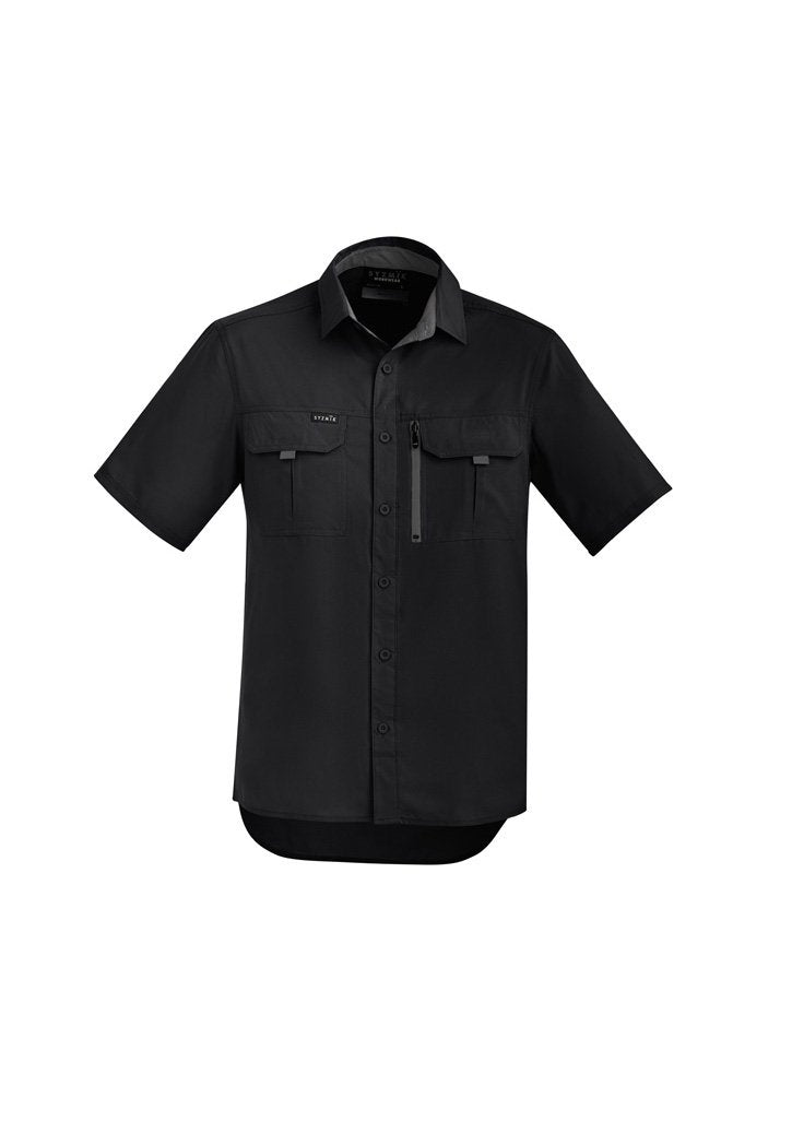Shirt - Syzmik ZW465 Mens Outdoor S/S Shirt