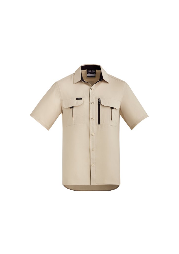 Shirt - Syzmik ZW465 Mens Outdoor S/S Shirt