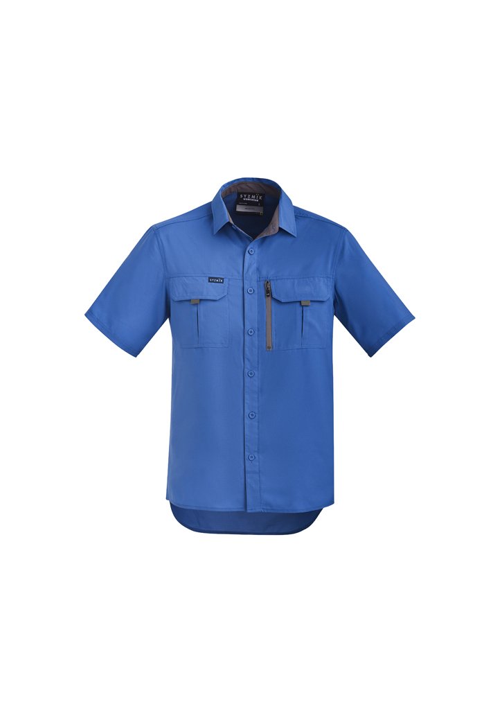 Shirt - Syzmik ZW465 Mens Outdoor S/S Shirt