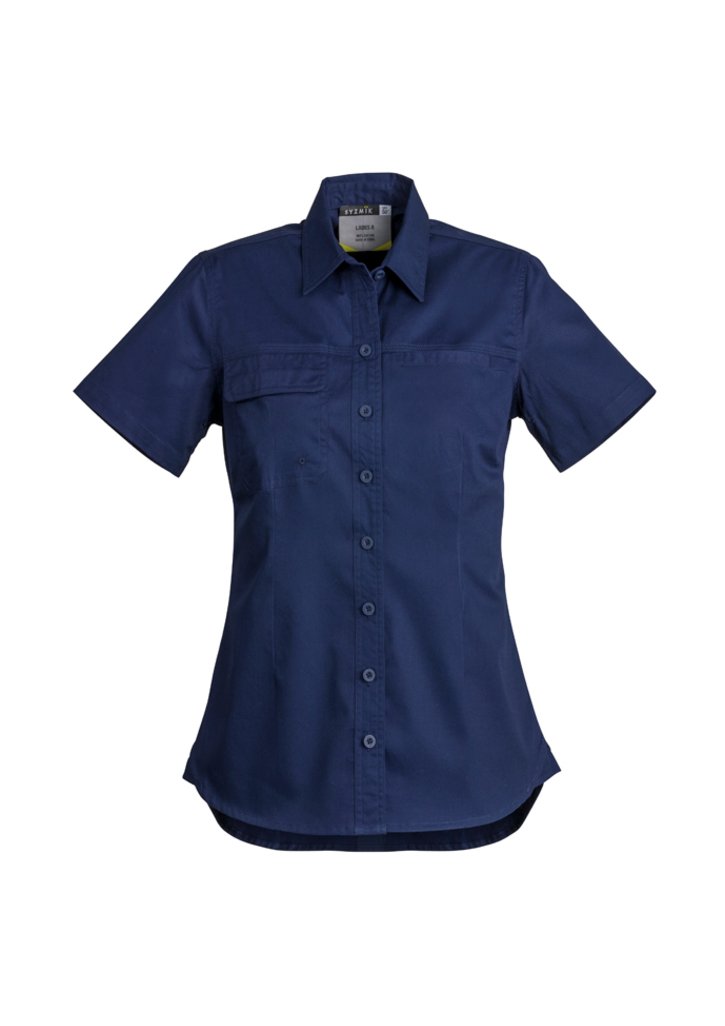 Shirt - Syzmik ZWL120 Womens Lightweight Tradie S/S Shirt