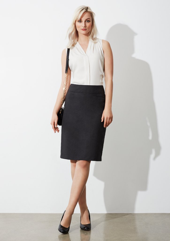 Skirt - BizCollection BS128LS Ladies Classic Knee Length Skirt