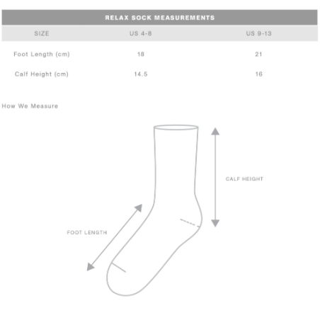 Socks - AS Colour Relax Socks - Leavers Gear NZ 2021