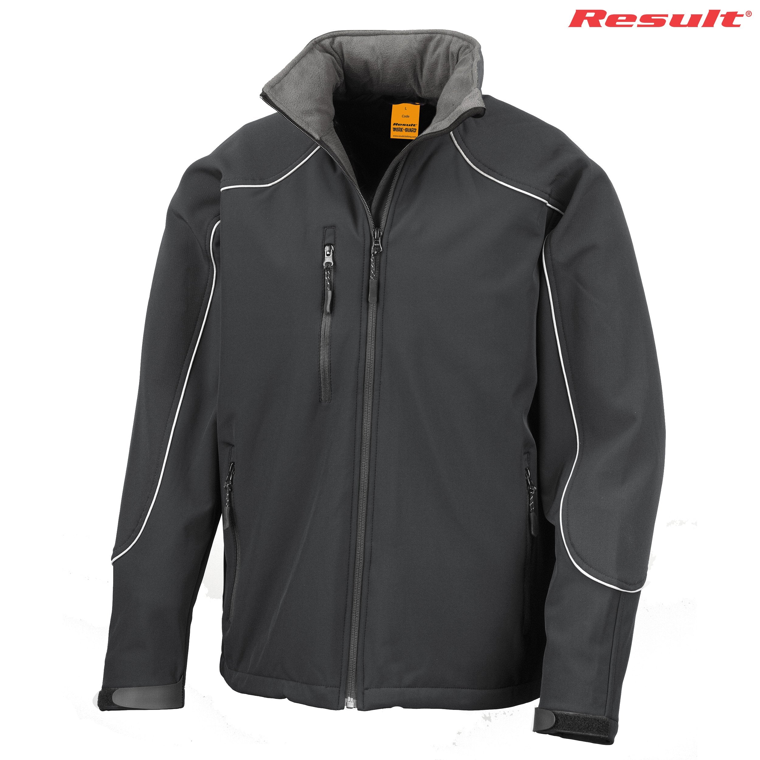 Soft Shell - R118X Result Adult Ice Fell Hooded Softshell Jacket
