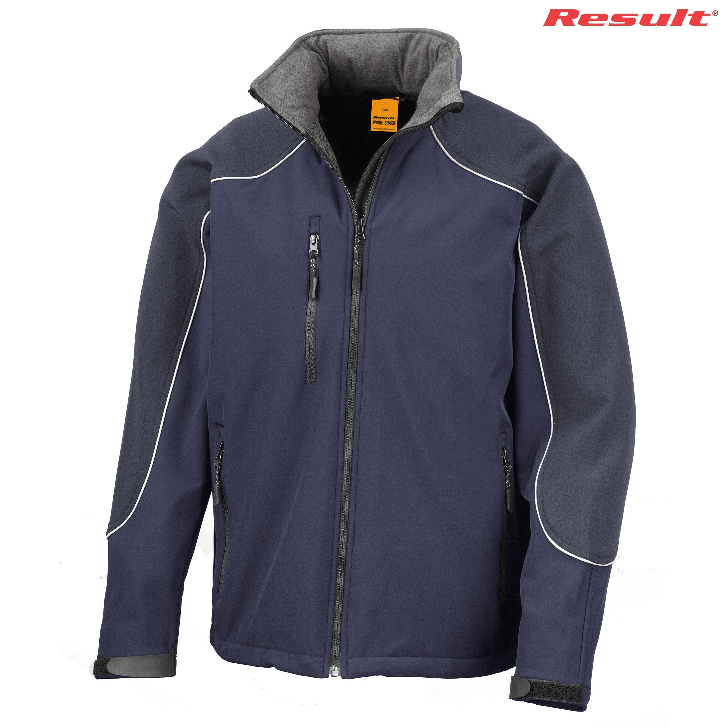 Soft Shell - R118X Result Adult Ice Fell Hooded Softshell Jacket