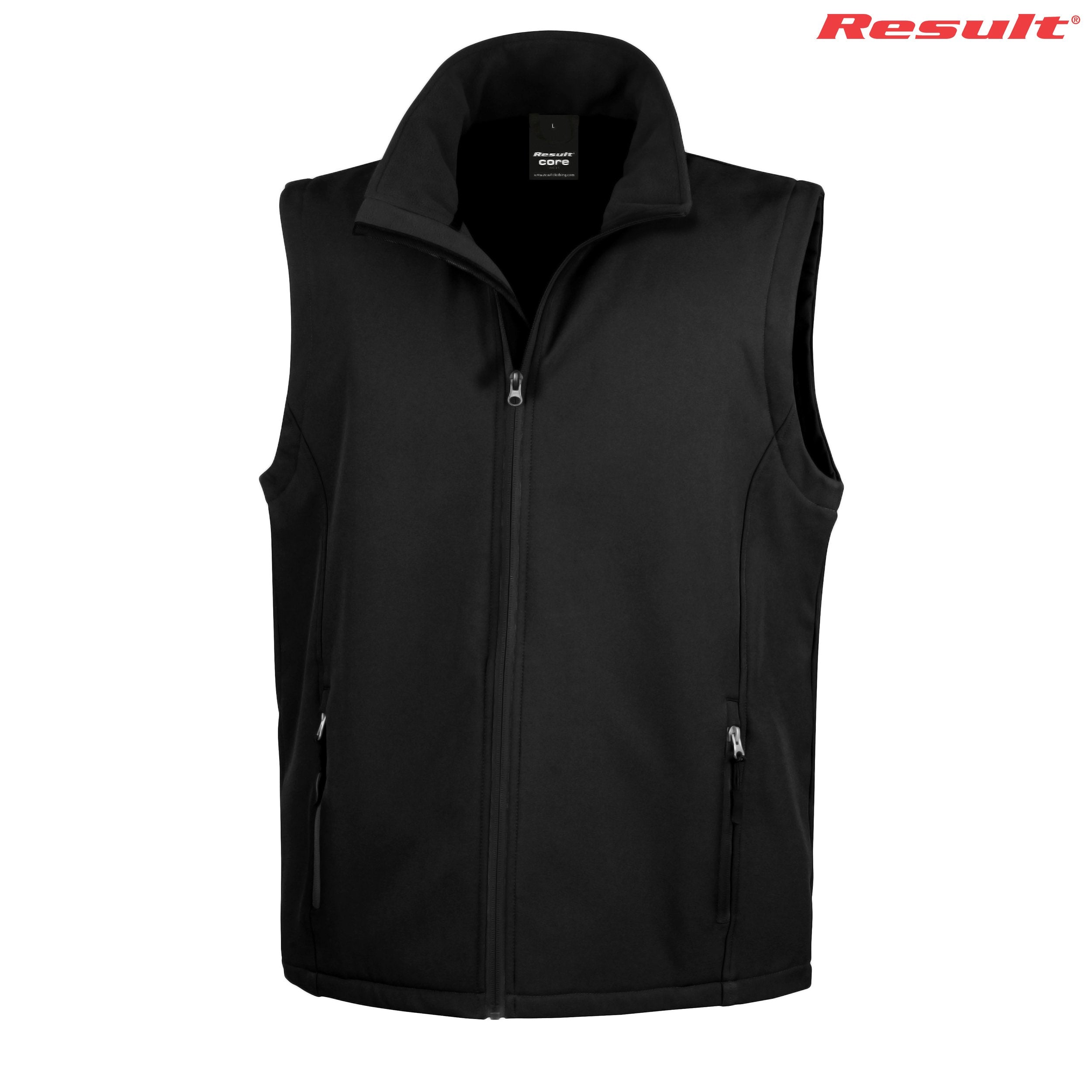 Soft Shell - R232M Result Adult Printable Softshell Vest