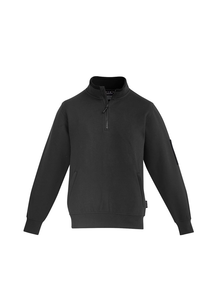 Sweatshirts - Syzmik ZT366 Mens 1/4 Zip Brushed Fleece