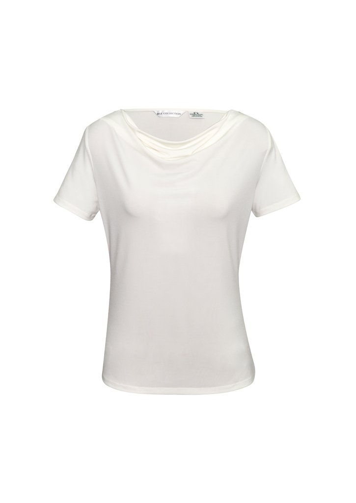 Top - BizCollection K625LS Ladies Ava Drape Knit Top