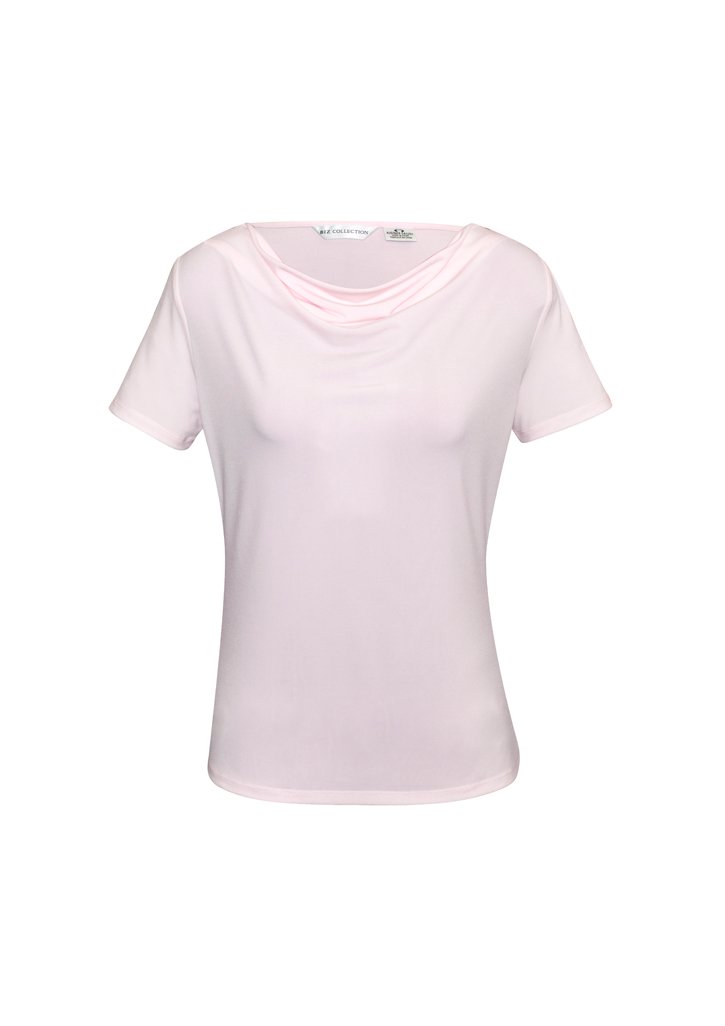 Top - BizCollection K625LS Ladies Ava Drape Knit Top