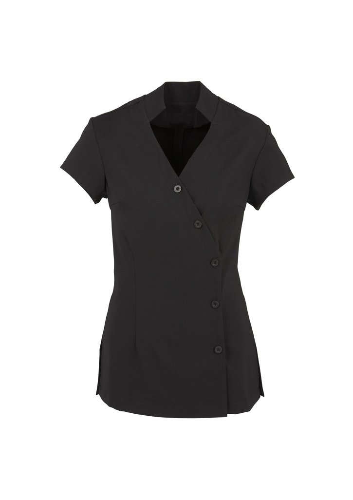 Tunic - BizCollection H134LS Ladies Zen Crossover Tunic