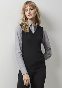 Vest - BizCollection LV3504 Ladies V-Neck Vest